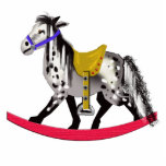appaloosa rocking horse photo cut out