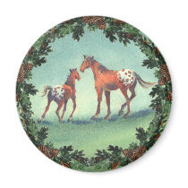 APPALOOSA SPOTS & BOUGHS by SHARON SHARPE magnets