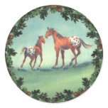 APPALOOSA SPOTS & BOUGHS by SHARON SHARPE stickers