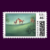 APPALOOSA SPOTS by SHARON SHARPE postage