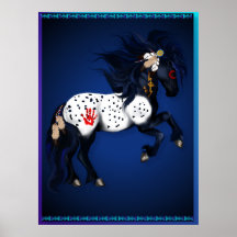 Appaloosa War Pony Poster