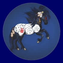 Appaloosa War Pony Sticker stickers