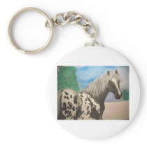 Appaloosa winter key chains