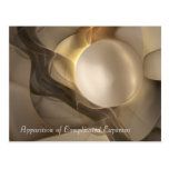 Apparition of Complicated Expresso Postcard