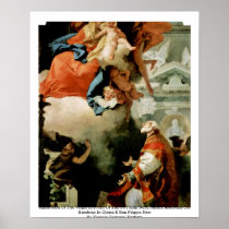 Apparition Of The Virgin Print