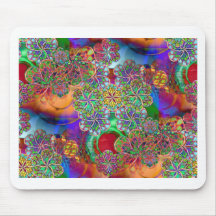 Apparitions And Flowers Mouse Pads