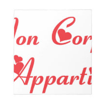 APPARTIENT.png BODY Memo Pad