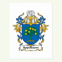 Appelboom Family Crest Postcard