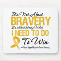 Appendix Cancer Battle mousepads by cancerapparel Appendix Cancer Battle mousepads