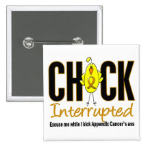 Appendix Cancer Chick Interrupted Buttons