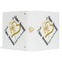 Appendix Cancer Faith Hope Love Butterfly Binder by cancerapparel Appendix Cancer Faith Hope Love Butterfly Binder