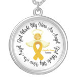 Appendix Cancer God Made My Hero An Angel necklaces
