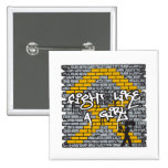 Appendix Cancer Graffiti Wall Fight Like A Girl buttons