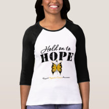 Appendix Cancer Hold On To Hope Tee Shirts