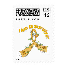Appendix Cancer I Am A Survivor Postage