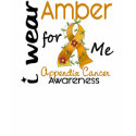 Appendix Cancer I Wear Amber For Me 43 t-shirts by awarenessgifts Appendix Cancer I Wear Amber For Me 43 t-shirts