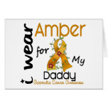 Appendix Cancer I Wear Amber For My Daddy 43 Cards