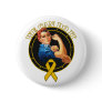Appendix Cancer - Rosie The Riveter - We Can Do It Pinback Buttons