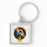 Appendix Cancer - Rosie The Riveter - We Can Do It Keychains