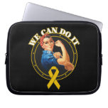 Appendix Cancer - Rosie The Riveter - We Can Do It Laptop Computer Sleeves