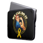 Appendix Cancer - Rosie The Riveter - We Can Do It Laptop Computer Sleeves