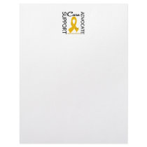 Appendix Cancer Support Advocate Cure Personalized Letterhead