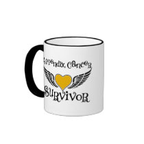 Appendix Cancer Survivor Coffee Mugs