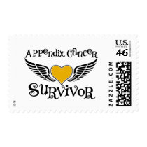 Appendix Cancer Survivor Postage Stamp