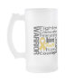 Appendix Cancer Warrior Collage Coffee Mugs