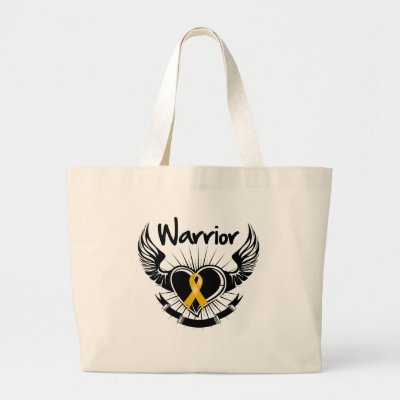 Appendix Cancer Warrior Fighter Wings Bags by cancerapparel