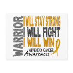 Appendix Cancer Warrior Post Cards