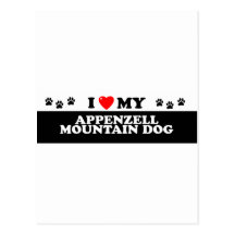 APPENZELL MOUNTAIN DOG POSTCARDS