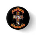 Appetite For Chicken Button by AlmightyChicken Appetite For Chicken Button
