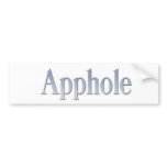 Apphole Bumper Stickers