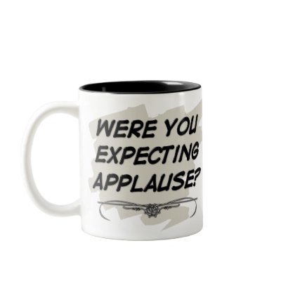 Applause Mug by JenniesDesigns
