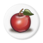apple_002_Vector_Clipart Fridge Magnets