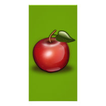 apple_002_Vector_Clipart Customized Photo Card