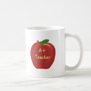 Apple, A+ Teacher mug mug