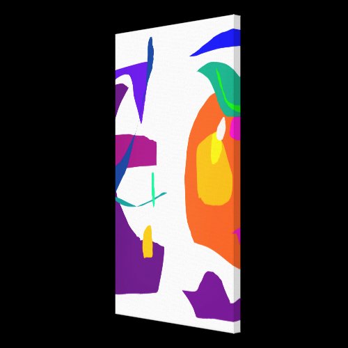 Apple and Eggplant Canvas Prints