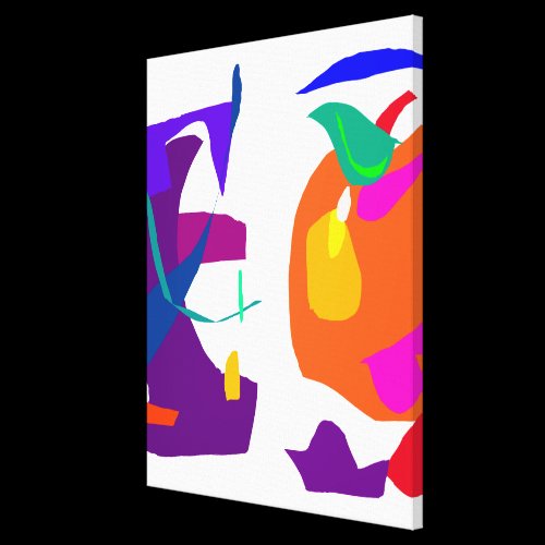 Apple and Eggplant Gallery Wrapped Canvas