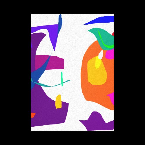 Apple and Eggplant Gallery Wrapped Canvas