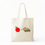apple, apple pie canvas bag