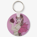 Apple Bite keychain