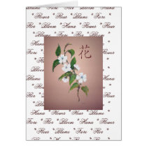 Apple Blossom Flower - Card