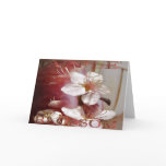 APPLE BLOSSOM GREETING CARD