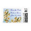 Apple Blossom Save the Date postage by Flag_Maker Apple Blossom Save the Date postage