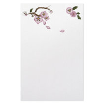 Apple Blossom Personalized Stationery