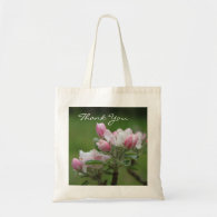 Apple blossom thank you bag bags