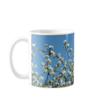Apple Blossoms and Blue Sky mugs
