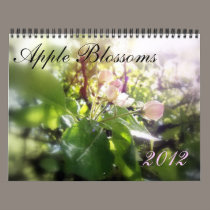 Apple blossoms calendars